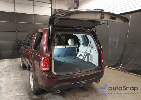 2012 Honda Pilot Ex-L z USA, uszkodzony, nr VIN 5FNYF4H55CB018315